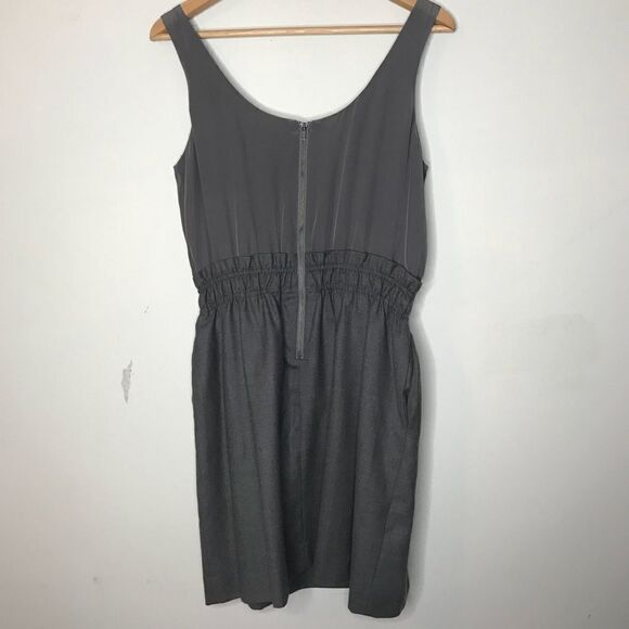 J. Crew Sz 4 Silk Detail Wool Career Dress - Picture 6 of 6